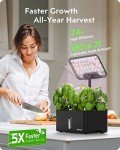 Smart Hydroponic Indoor Garden with LED Light