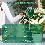 SZHLUX Soil Moisture Meter for Indoor Gardens