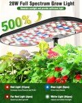 16-Pod Hydroponics Indoor Garden System with Light