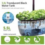 Smart Hydroponics Indoor Herb Garden with LED Light