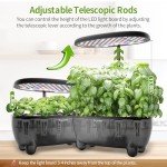 Smart Hydroponics Indoor Herb Garden with LED Light