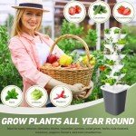 30-Plant Vertical Hydroponic Indoor Garden System