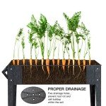 LEETOLLA Elevated Herb Garden Planter Box