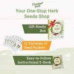 Herb Garden Kit with 12 Seed Varieties