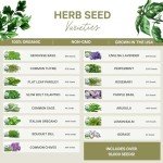 Organic Herb Seed Variety Pack - 15 Types