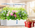 Indoor Hydroponics Garden Kit with LED Grow Light