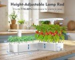 Indoor Hydroponics Garden Kit with LED Grow Light