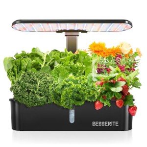 BESSERITE Indoor Hydroponic Grow System with Light