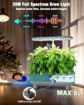 Hydroponic Indoor Garden System with LED Grow Light