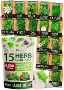 Culinary Herb Seed Kit for Indoor Gardens
