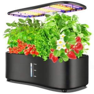 Fulsren Hydroponic Indoor Garden Kit with LED Light