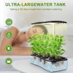 Fulsren Hydroponic Indoor Garden Kit with LED Light