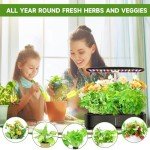 Fulsren Hydroponic Indoor Garden Kit with LED Light