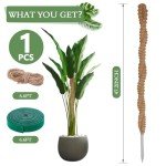 47-Inch Moss Pole for Indoor Climbing Plants