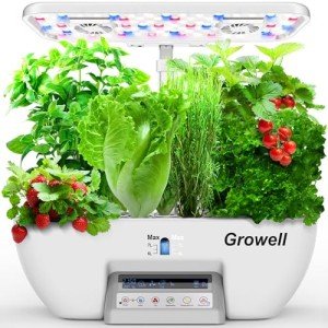 Hydroponic Herb Garden System with Grow Lights