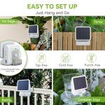 WiFi Solar Drip Irrigation System for Indoor Gardens