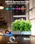 Hydroponic Indoor Garden Kit with LED Grow Light