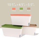 Self-Watering Herb Planter Set of 3 Pots