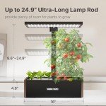 SUNCOZE 20-Pod Hydroponics Indoor Herb Garden Kit