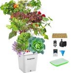 GROWNEER Hydroponic Vertical Garden System for 35 Plants