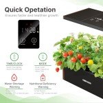 SUNCOZE 20-Pod Hydroponics Indoor Herb Garden Kit