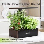 SUNCOZE 20-Pod Hydroponics Indoor Herb Garden Kit