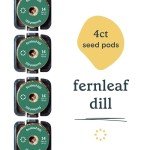 Fernleaf Dill Seed Pod Kit for Hydroponics - 4-Pack