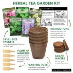 Herbal Tea Garden Grow Kit – Indoor Seed Pack