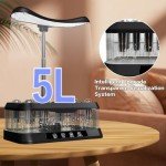 Smart Hydroponic Herb Garden with LED Grow Light