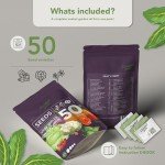 50 Seed Sachets for Indoor Garden Variety