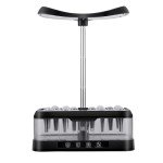 Smart Hydroponic Herb Garden with LED Grow Light