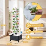 Vertical Hydroponics Garden System for Indoor Plants