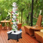 Vertical Hydroponics Garden System for Indoor Plants