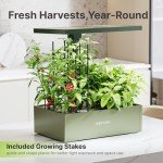 Indoor Hydroponic Herb Garden with LED Grow Light