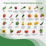 55 Variety Vegetable Seed Pack - Non-GMO Heirloom