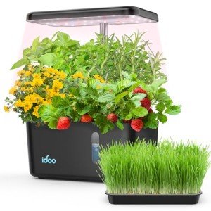 iDOO 5-Pod Indoor Hydroponic Herb Garden System