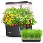 iDOO 5-Pod Indoor Hydroponic Herb Garden System