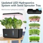 iDOO 5-Pod Indoor Hydroponic Herb Garden System