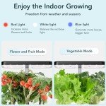 iDOO 5-Pod Indoor Hydroponic Herb Garden System