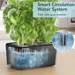 iDOO 5-Pod Indoor Hydroponic Herb Garden System