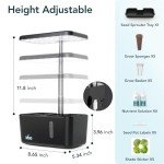 iDOO 5-Pod Indoor Hydroponic Herb Garden System