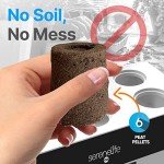 Smart Hydroponic Indoor Herb Garden with Grow Lights