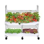 GROWNEER Indoor Hydroponics Garden System with LED Light