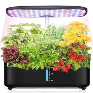 Automatic Hydroponic Indoor Garden Kit with LED Light