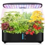 Automatic Hydroponic Indoor Garden Kit with LED Light