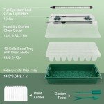 Indoor Seed Starter Kits with Grow Light 80 Cells