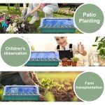 Indoor Seed Starter Kits with Grow Light 80 Cells