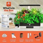 SereneLife Smart Hydroponic Indoor Herb Garden System