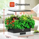 SereneLife Smart Hydroponic Indoor Herb Garden System