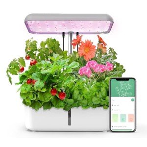 WiFi-Controlled Hydroponic Indoor Garden System